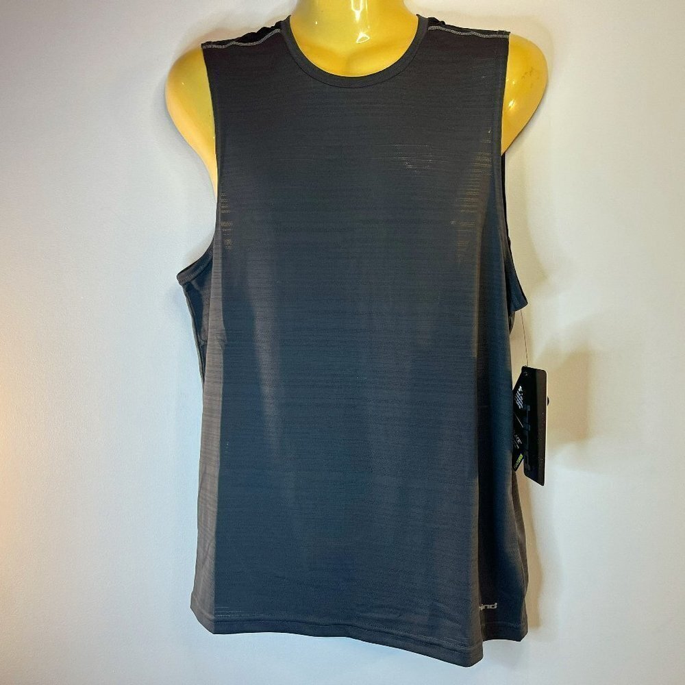 Hind Men's Ultra light Charcoal Running Tank Top - Size Medium - NWT $40